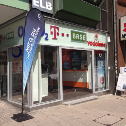 Geschäft mit Außenwerbung